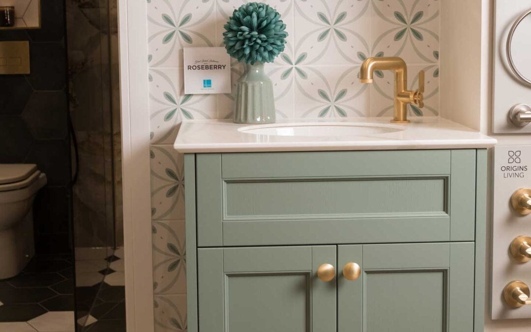 House of Harmony Showroom Display 2 Utopia Roseberry in Pistachio