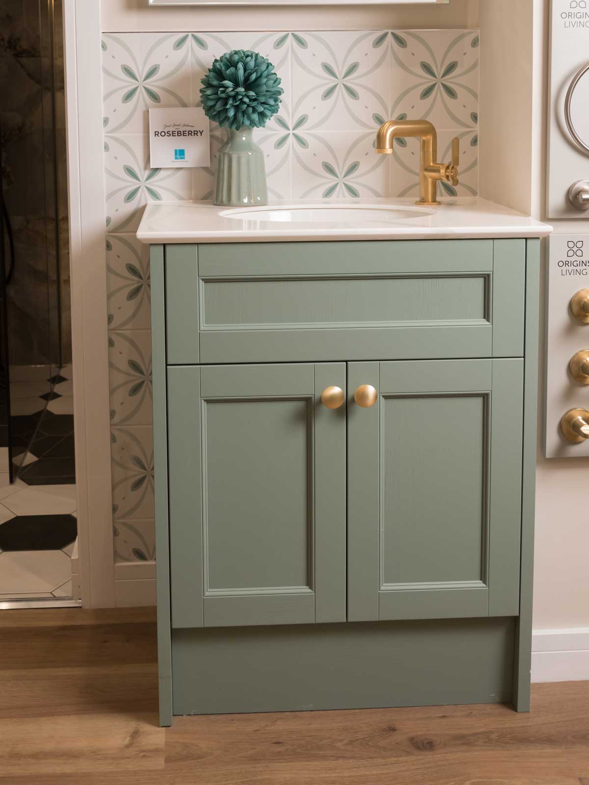 House of Harmony Showroom Display 2 Utopia Roseberry in Pistachio