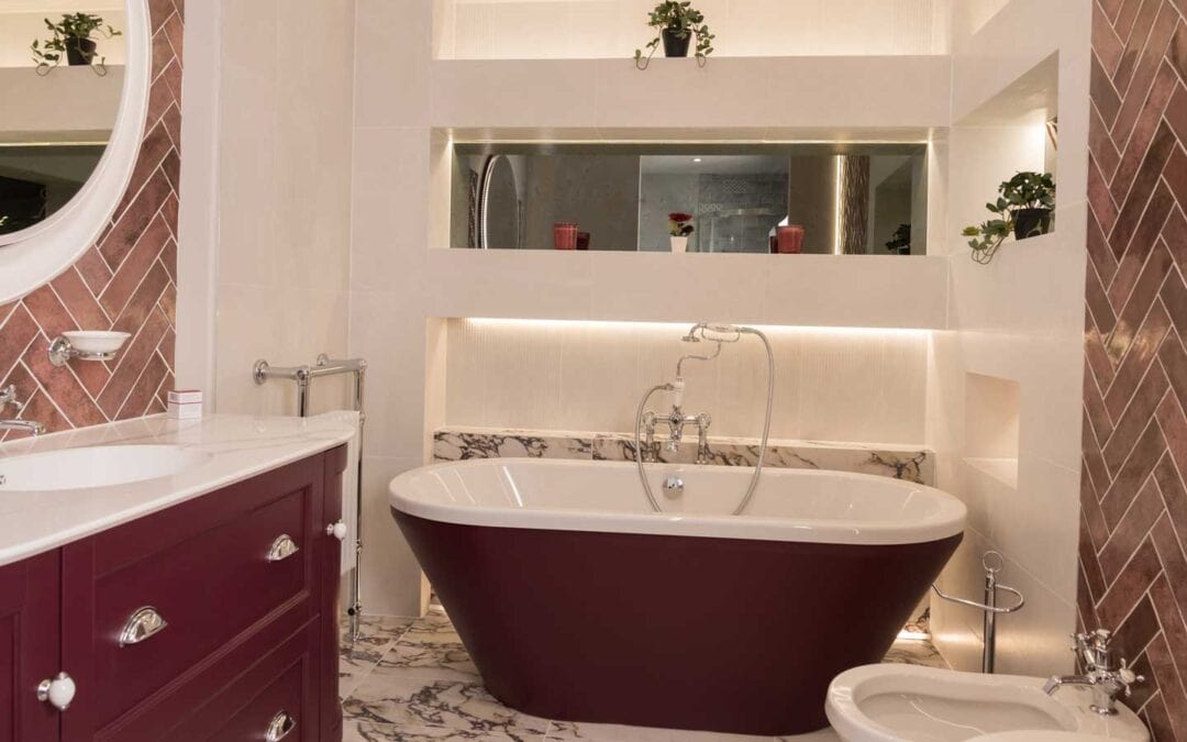 House of Harmony Showroom Display 5 Utopia Roseberry in Mulberry
