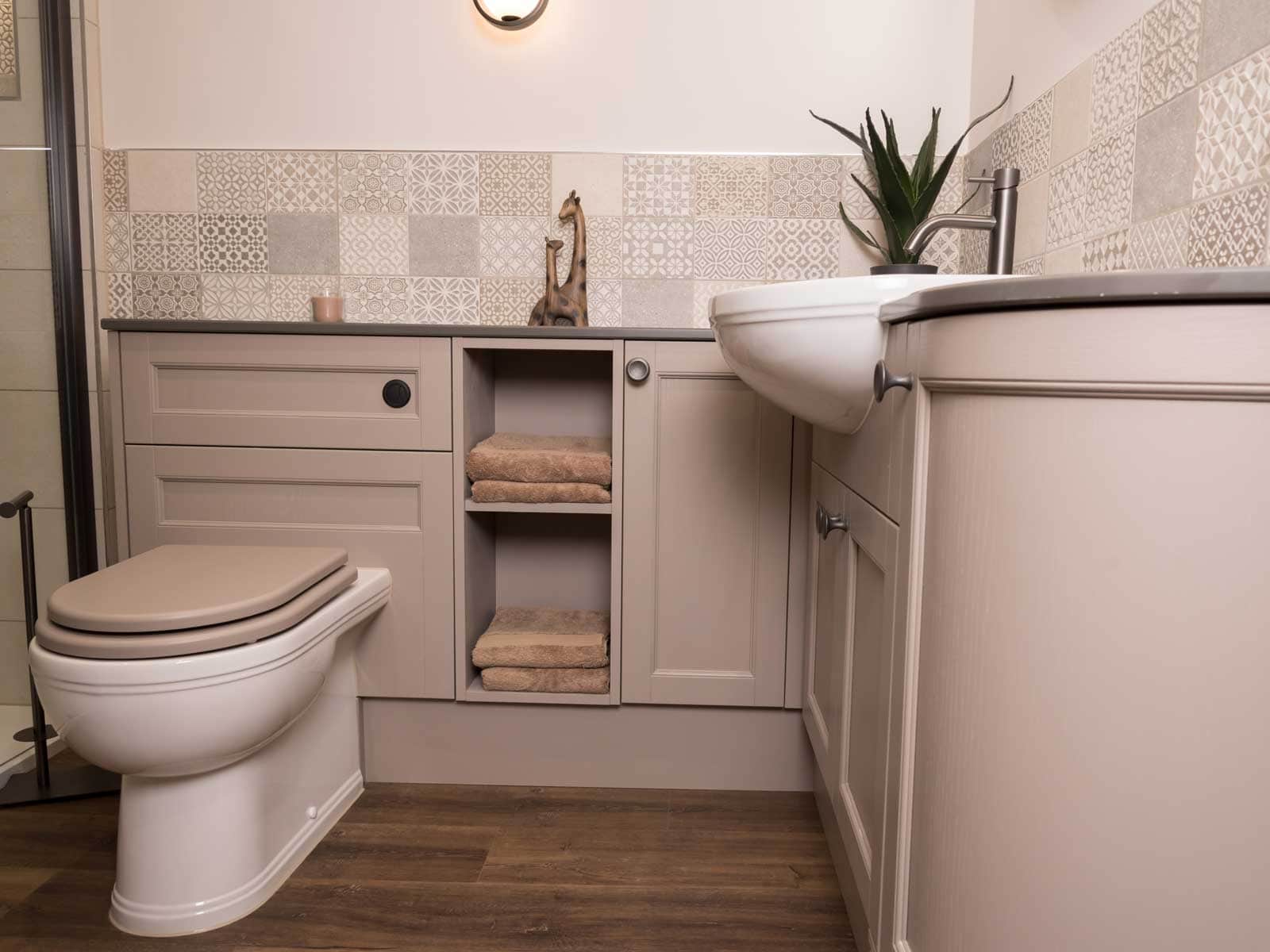 House of Harmony Showroom Display 7 Utopia Roseberry in Mushroom