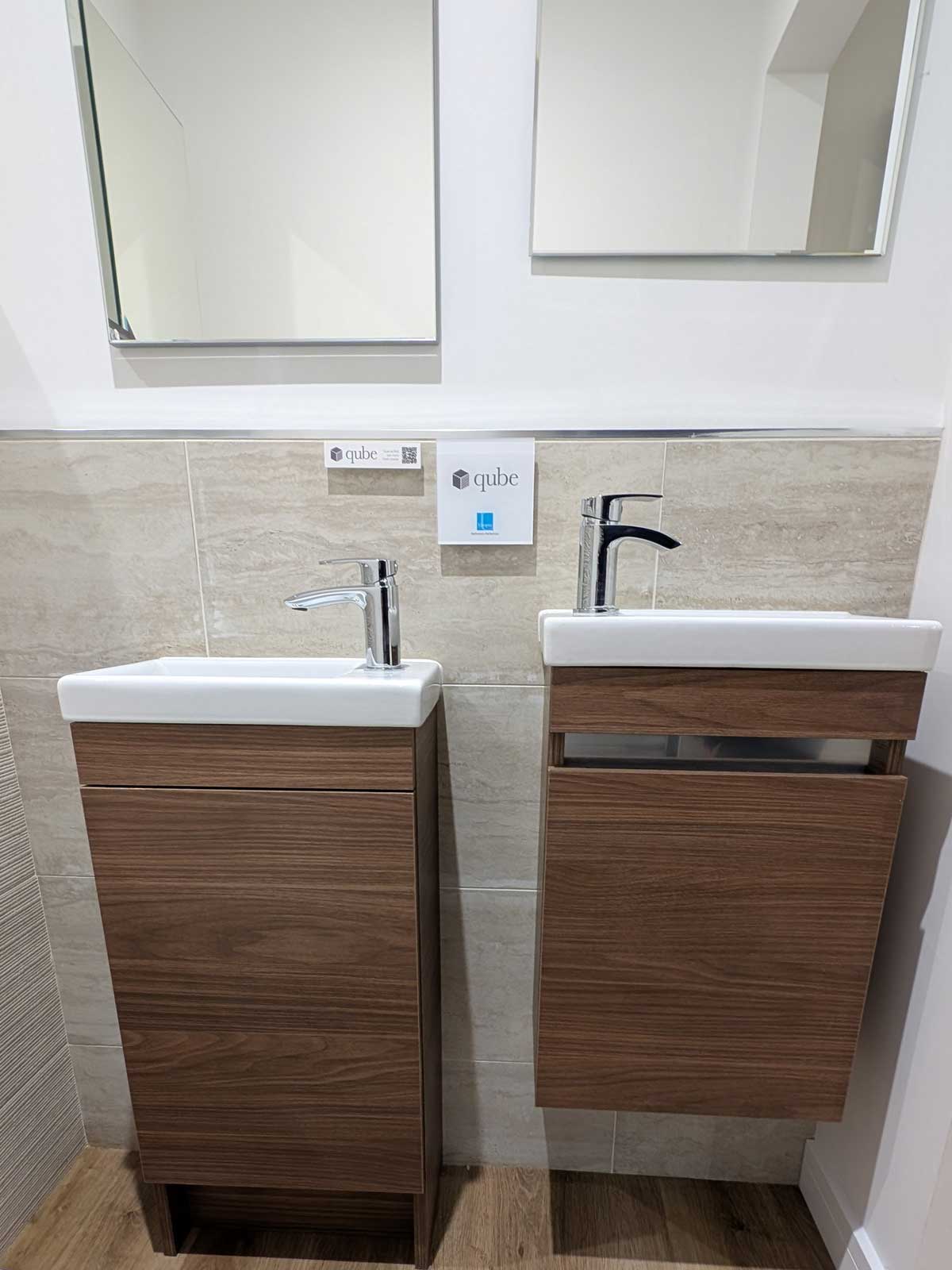 House of Harmony Showroom Display 8 Utopia Qube Glide in Walnut and Brass