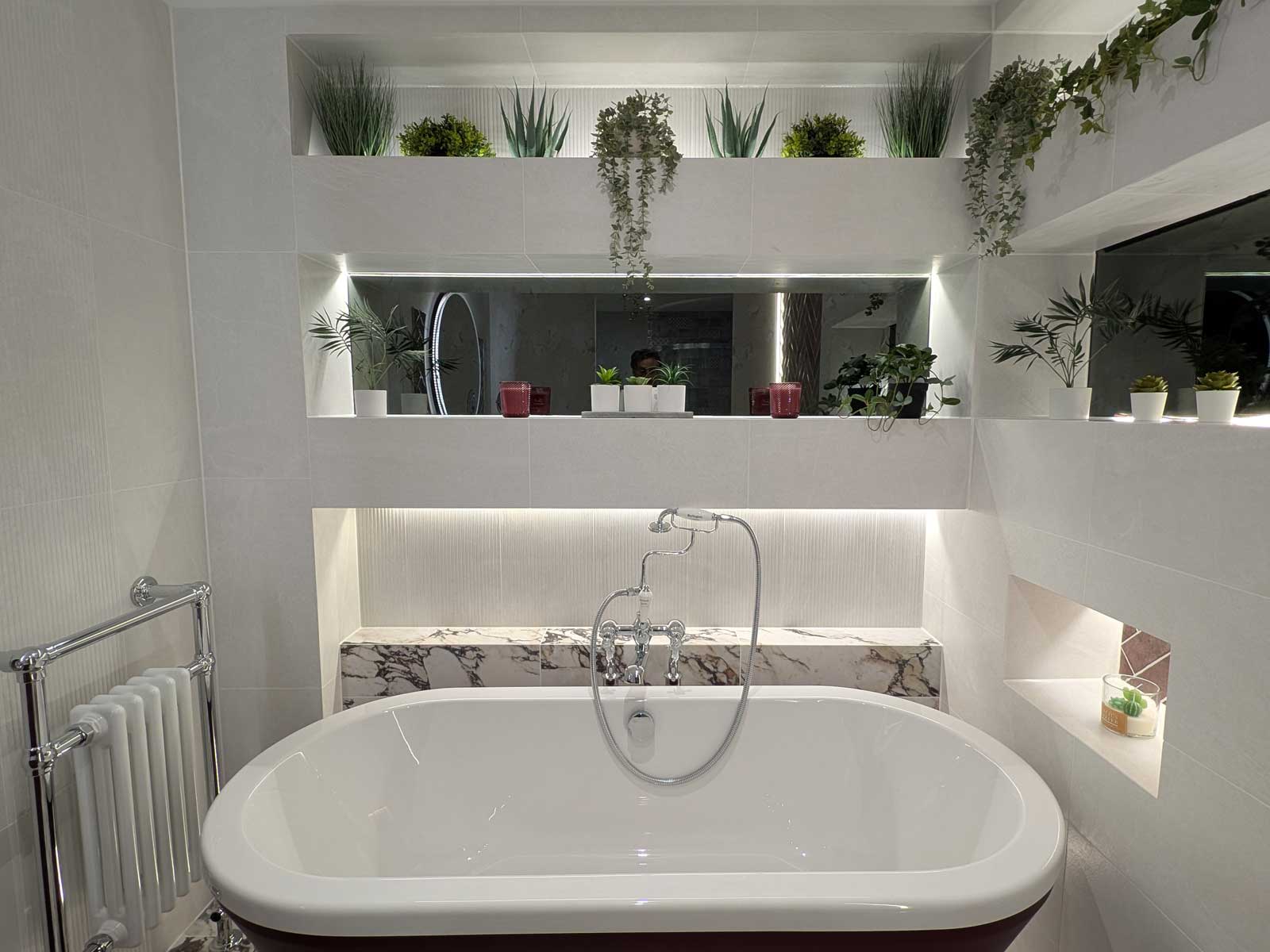 House of Harmony Showroom Display 5 Utopia Roseberry in Mulberry