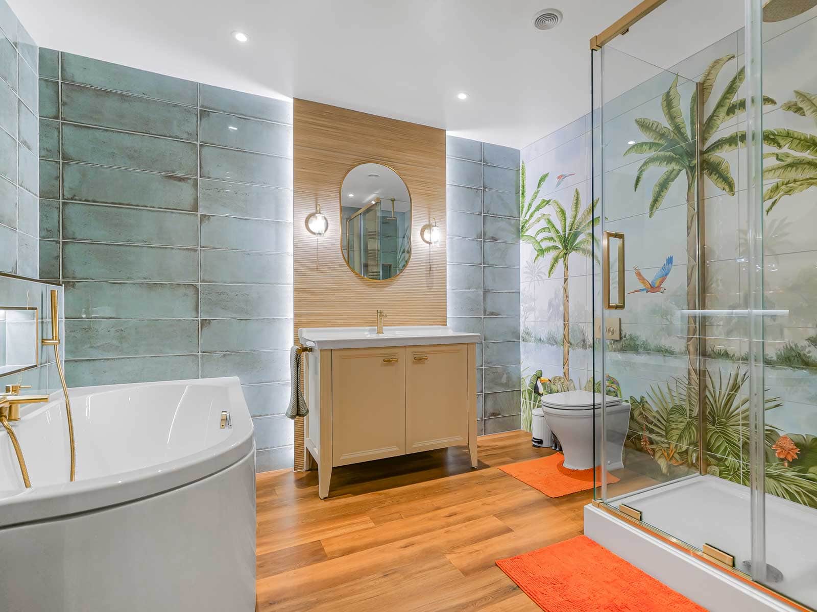 Sanctuary Bathroom designed and installed by House of Harmony