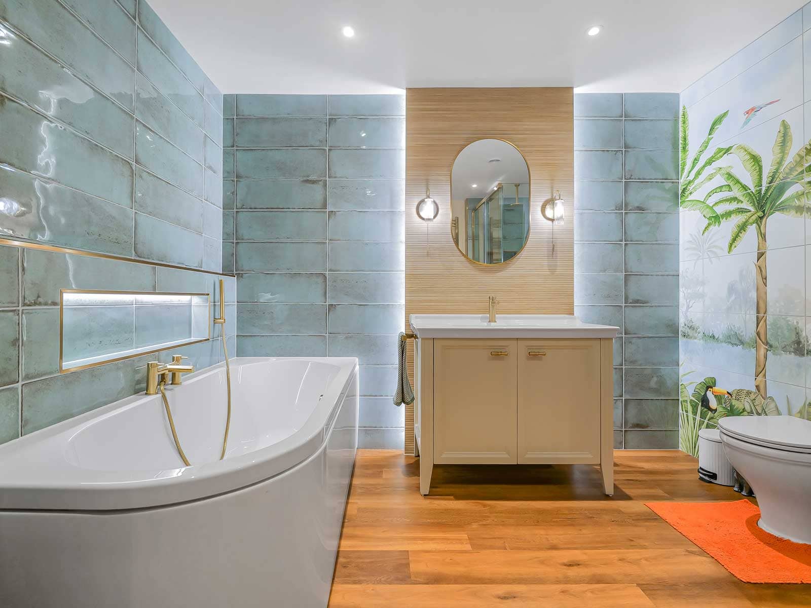 Sanctuary Bathroom designed and installed by House of Harmony