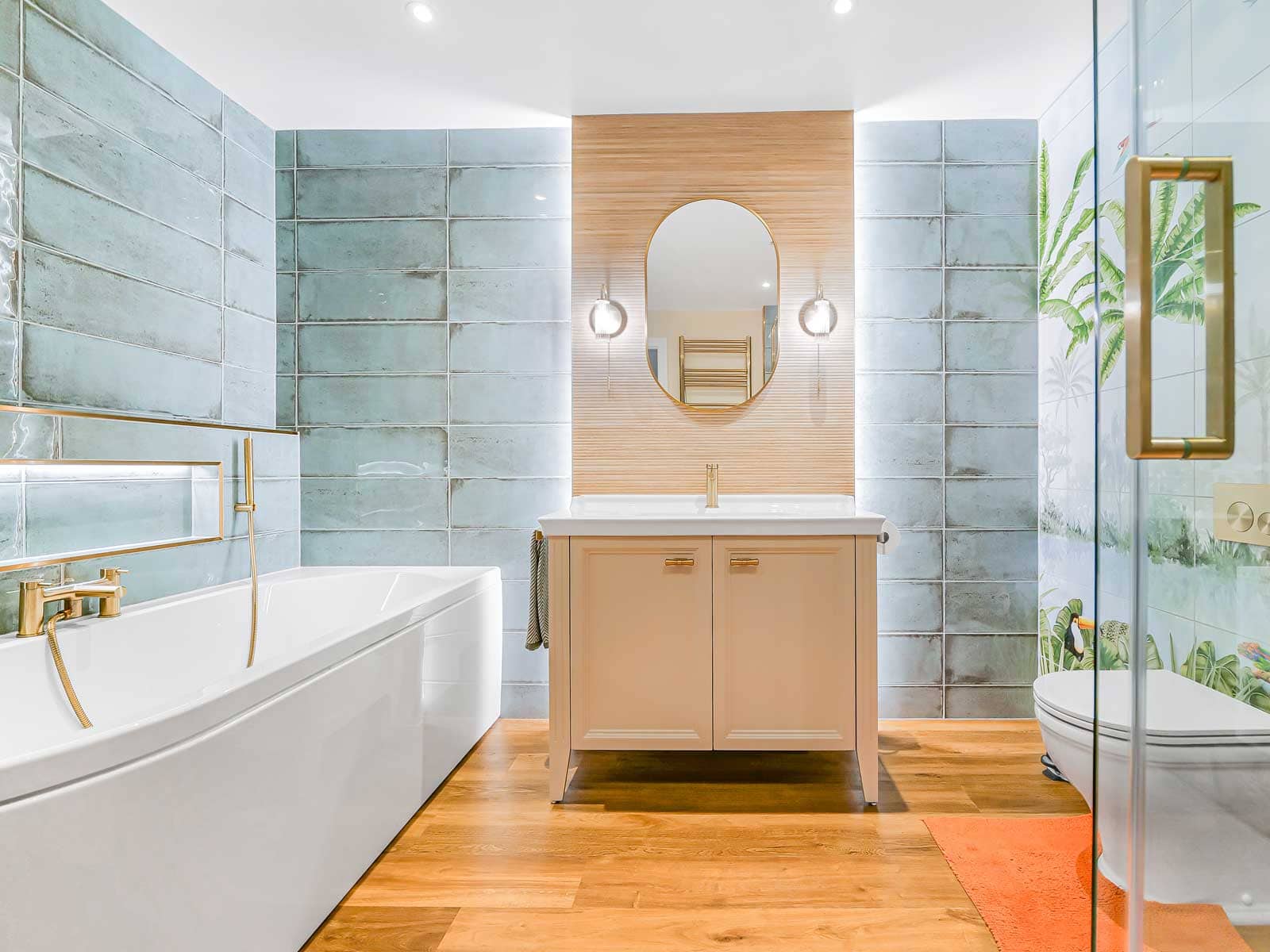 Sanctuary Bathroom designed and installed by House of Harmony