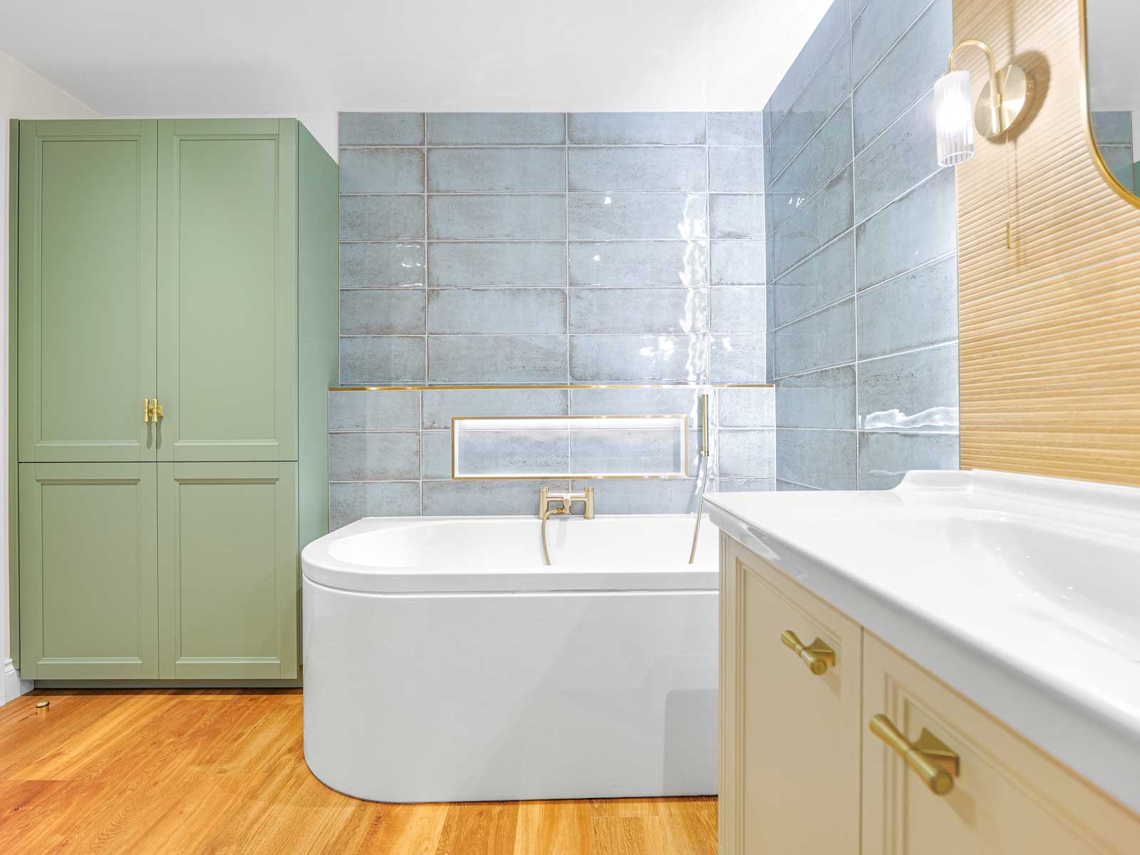 Sanctuary Bathroom designed and installed by House of Harmony