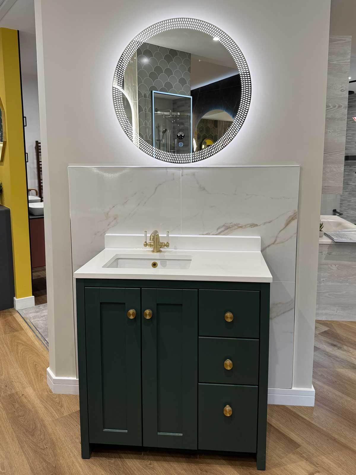 Bathroom Display 27 - Tavistock Lansdown in Matt Sherwood Green
