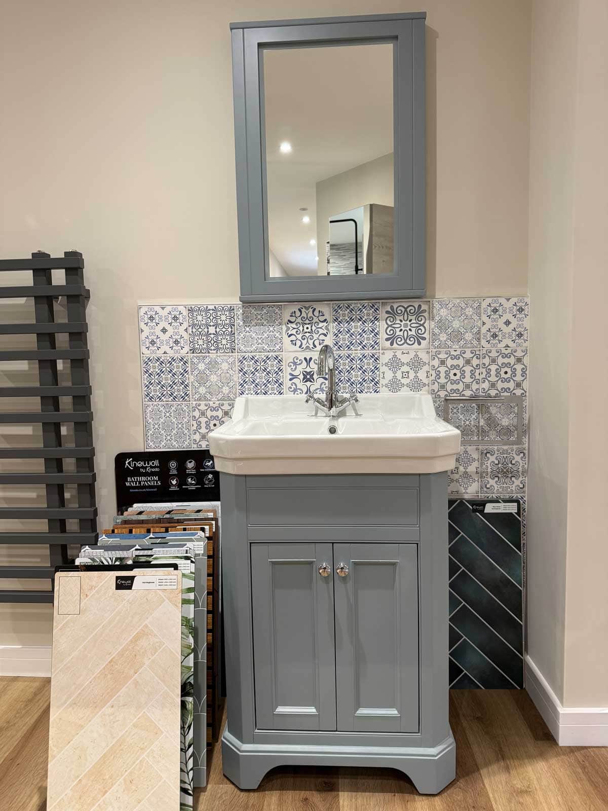 Bathroom Showroom 26 - Tavistock Vitoria in Mineral blue
