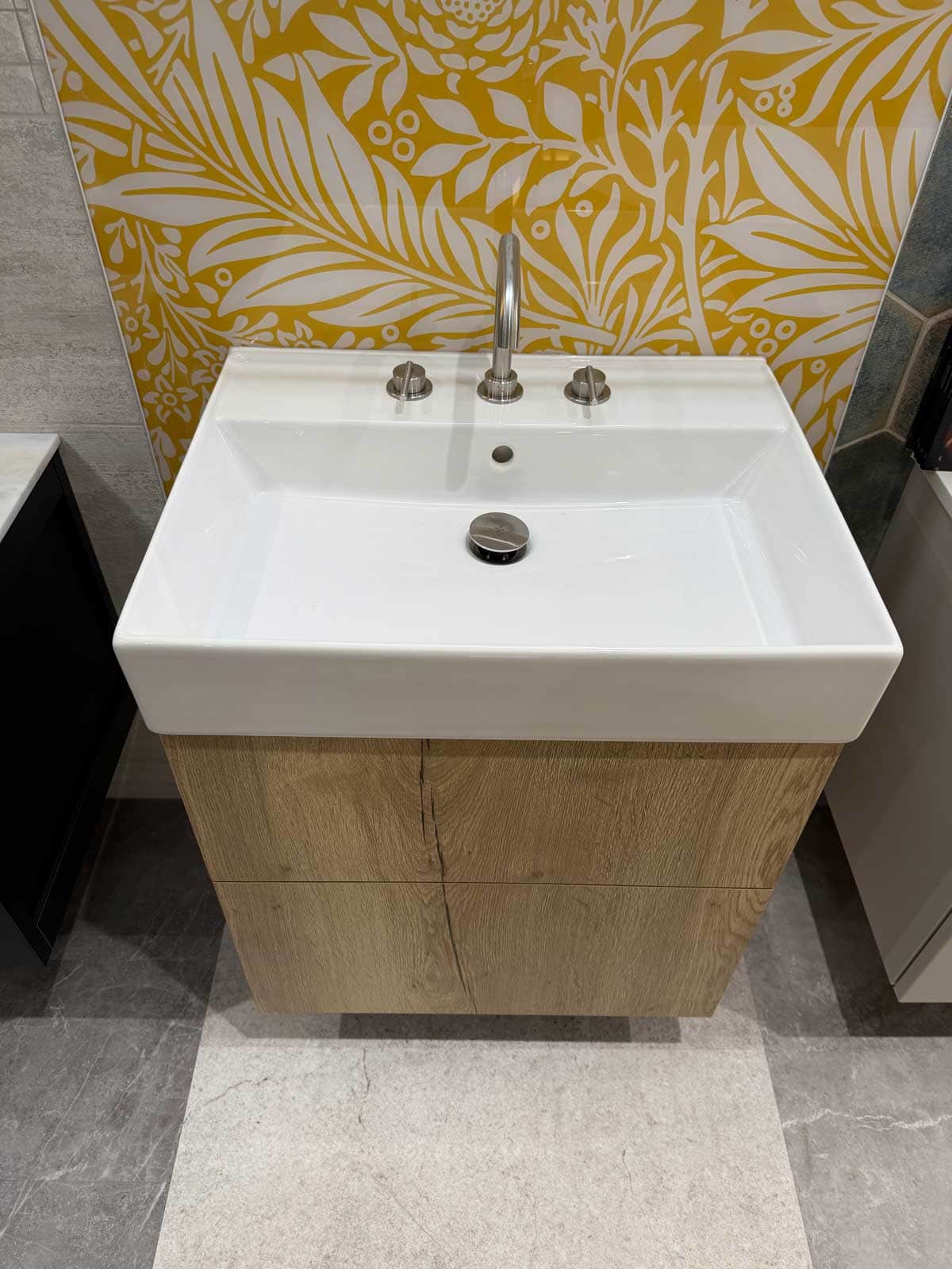 Bathroom Display 35 - Crosswater Avenue in Windsor Oak basin