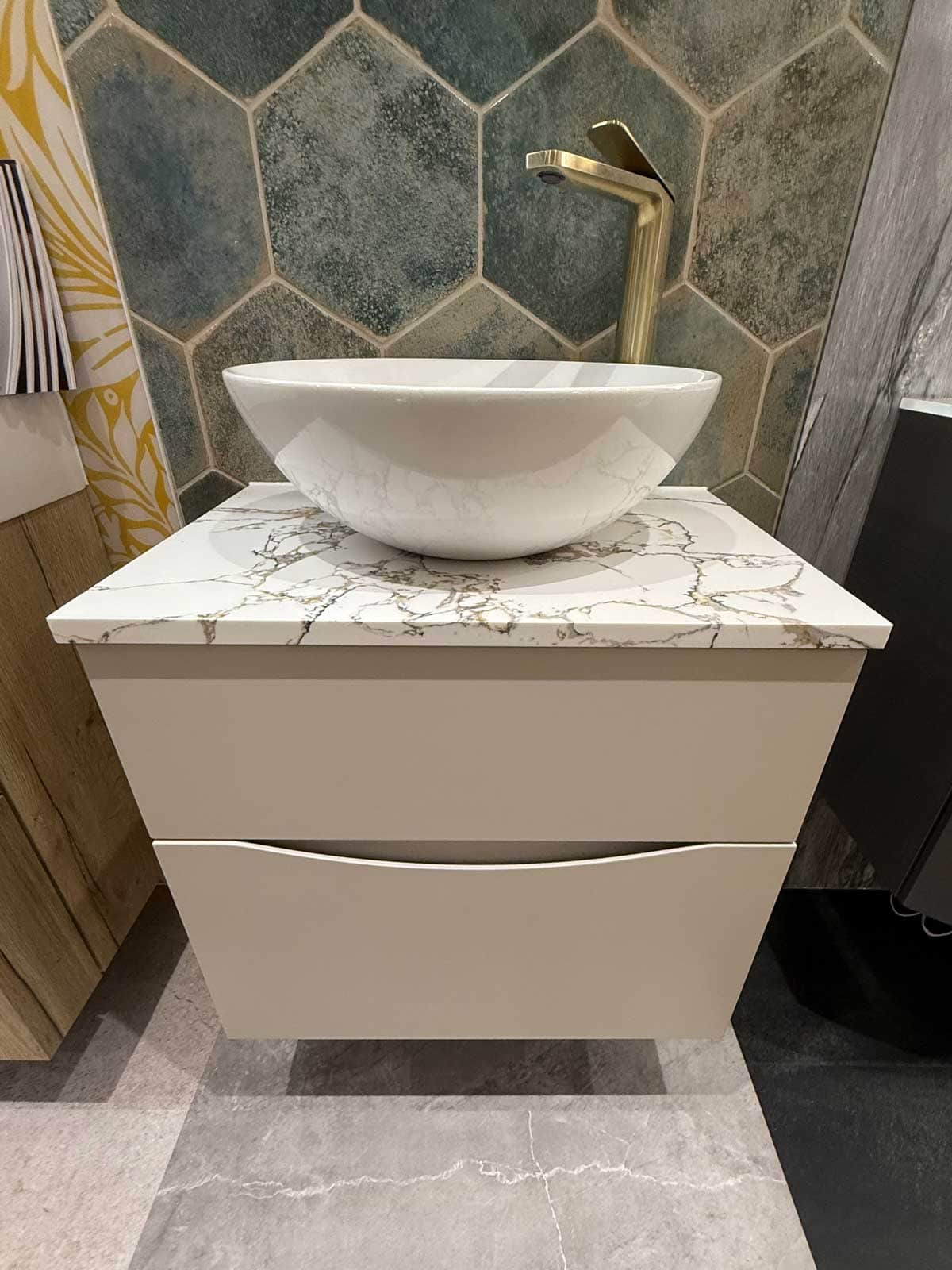 Bathroom Display 36 - Crosswater Glide 11 in Warm Stone