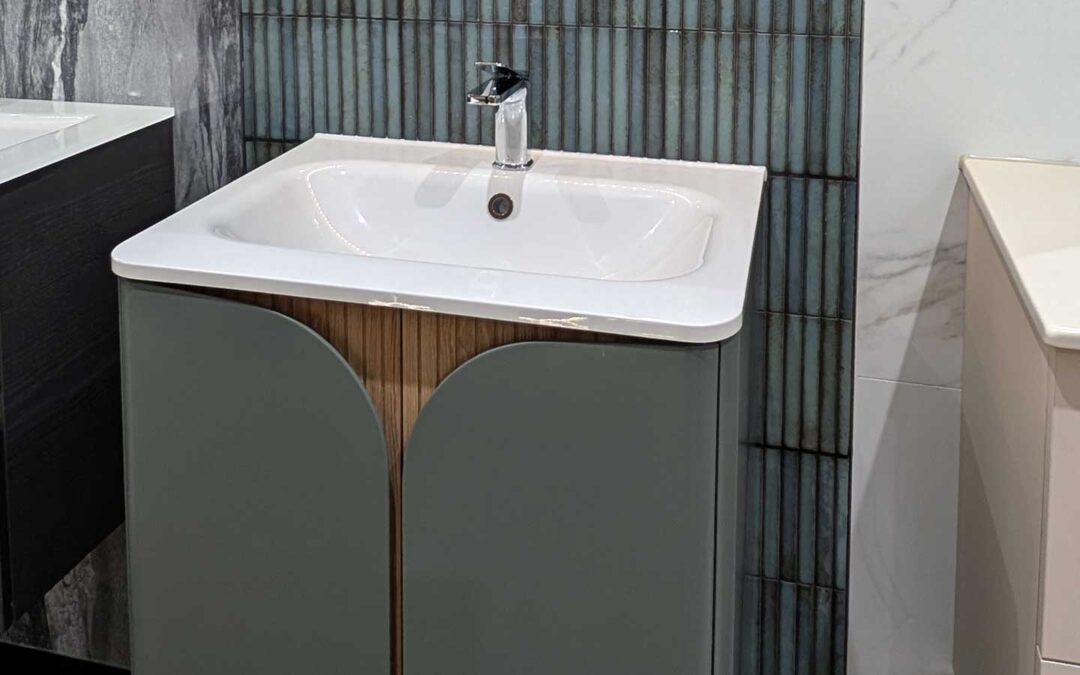 Bathroom Display 38 - Crosswater Tambour in Sage Green