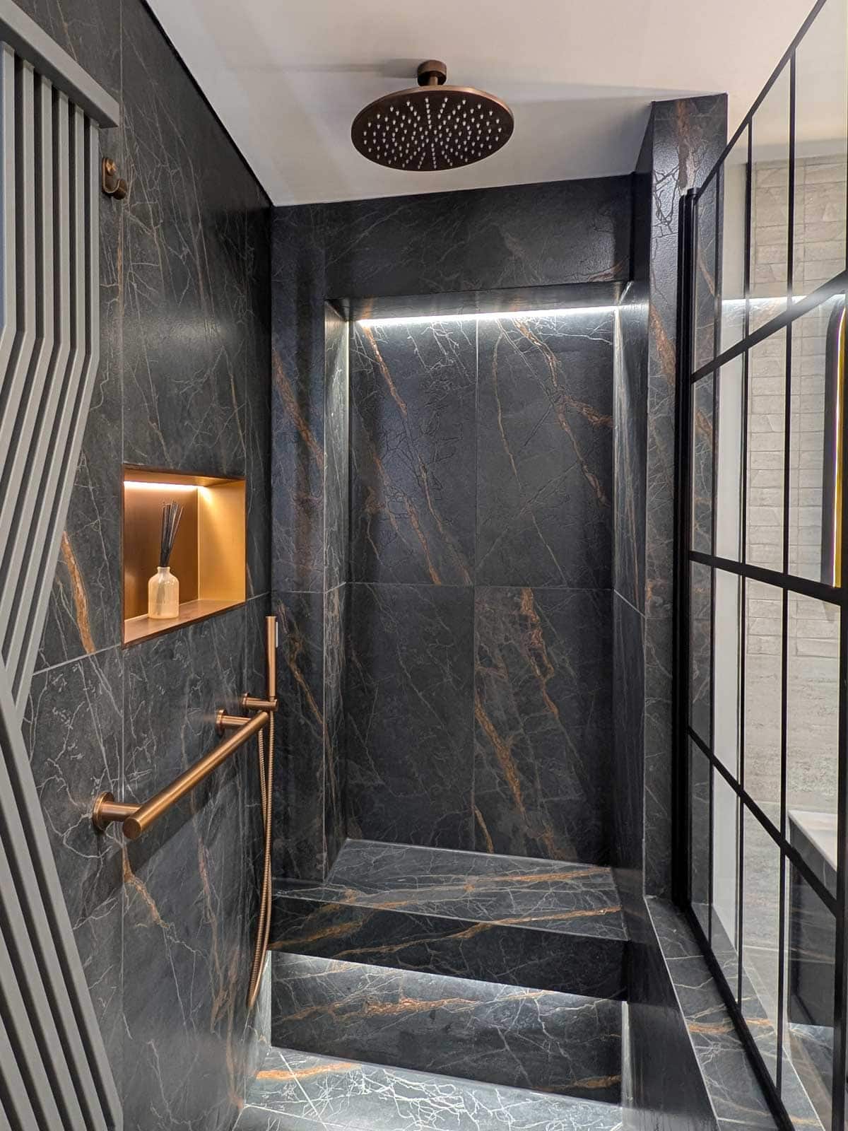Display 33 - Crosswater Limit in Royal Walnut shower