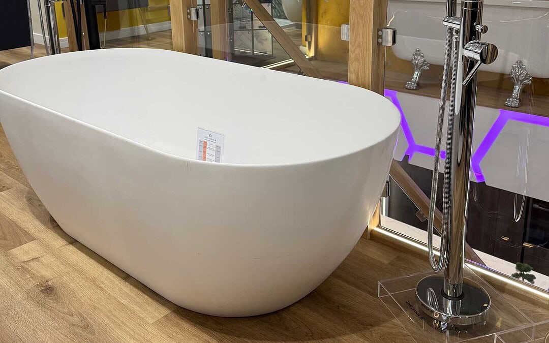 Display 41 MPRO Grande Bath featured on display at House of Harmony Bathroom Showroom