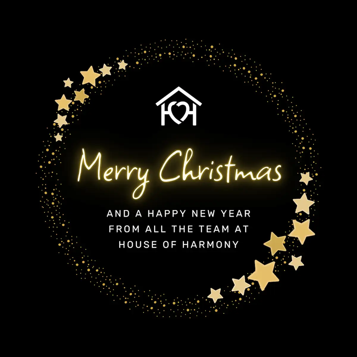 Merry Christmas 2025 House of Harmony