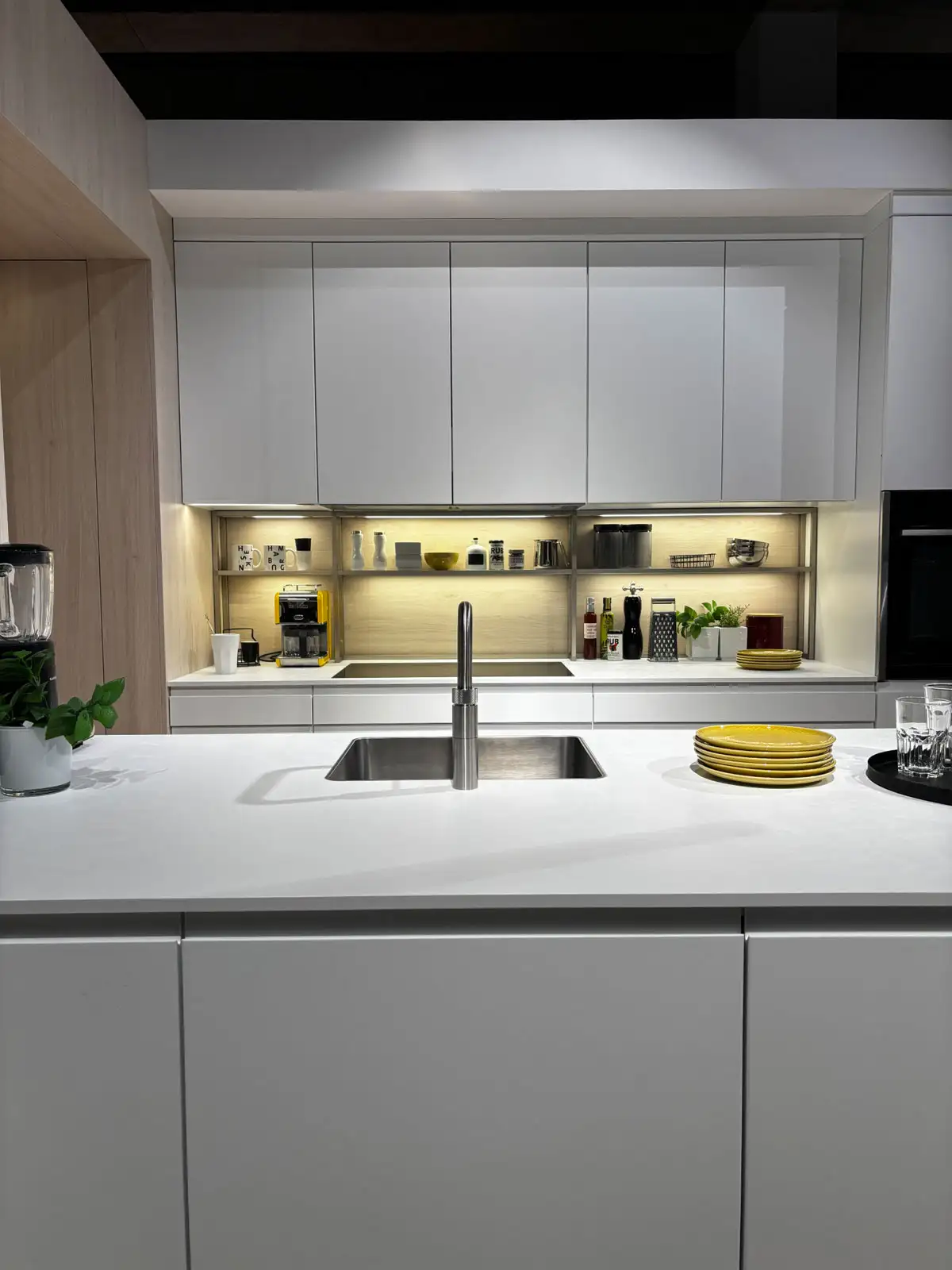 Schuller Kitchen Range on display new in showroom during visit November 2025 by House of Harmony