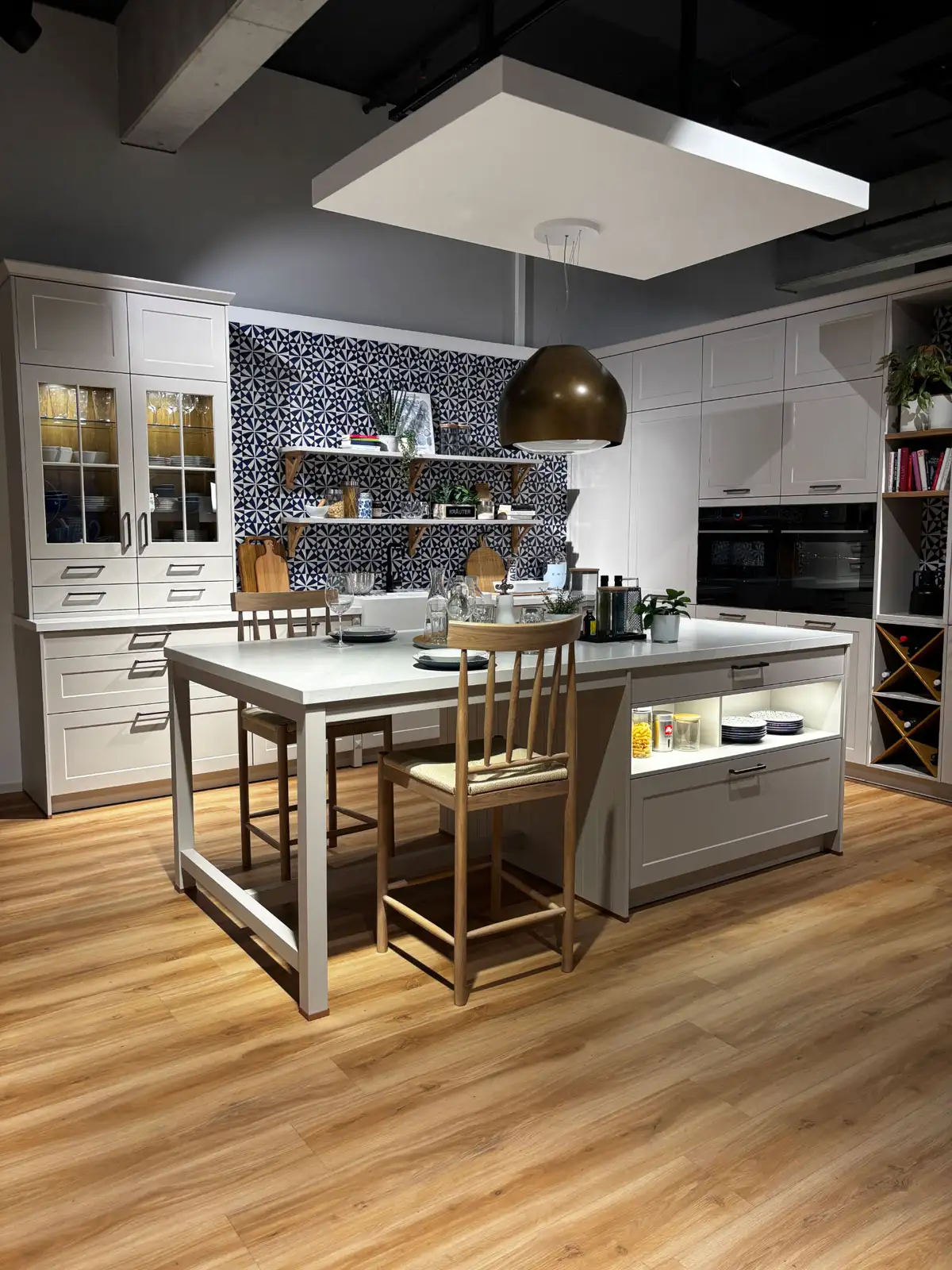Schuller Kitchen Range on display new in showroom during visit November 2025 by House of Harmony