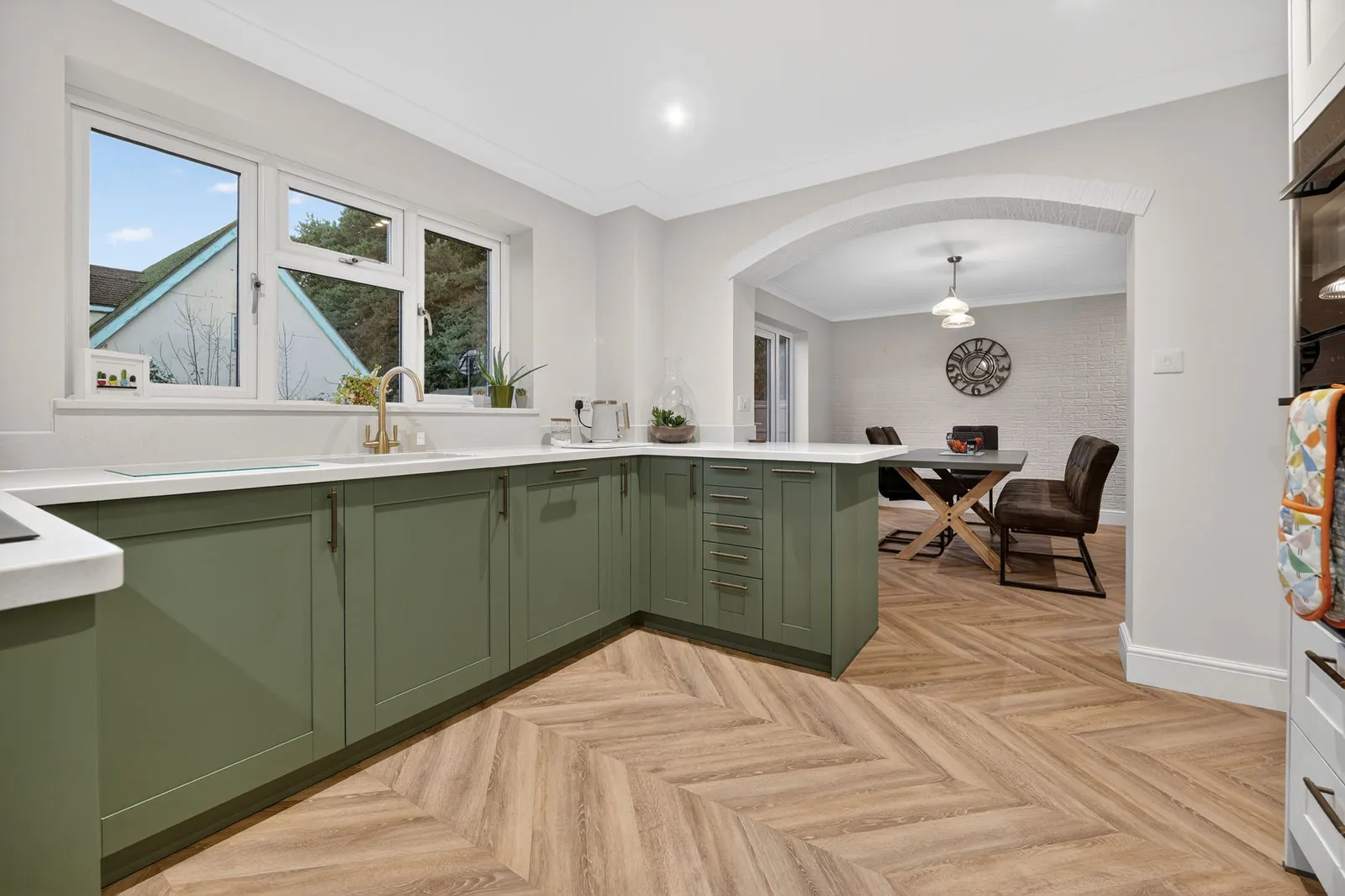 Schüller Shaker Design Kitchen installed and designed by House of Harmony