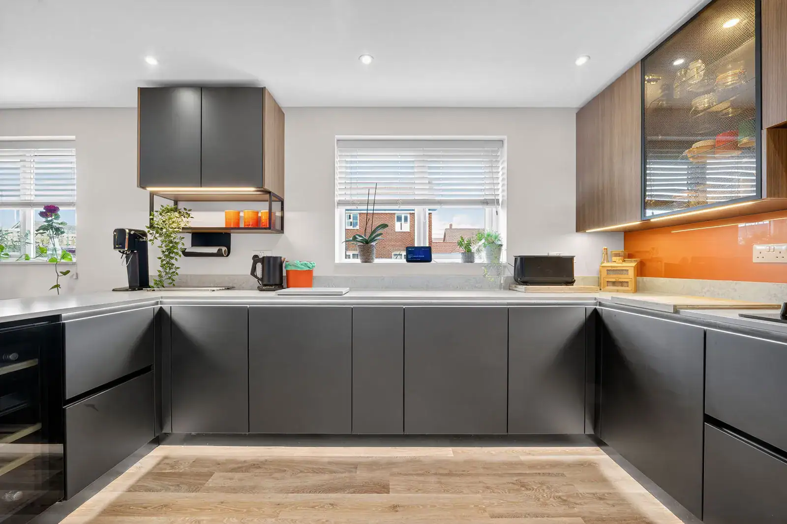 Sleek Handleless Kitchen Case Study designed and installed by House of Harmony