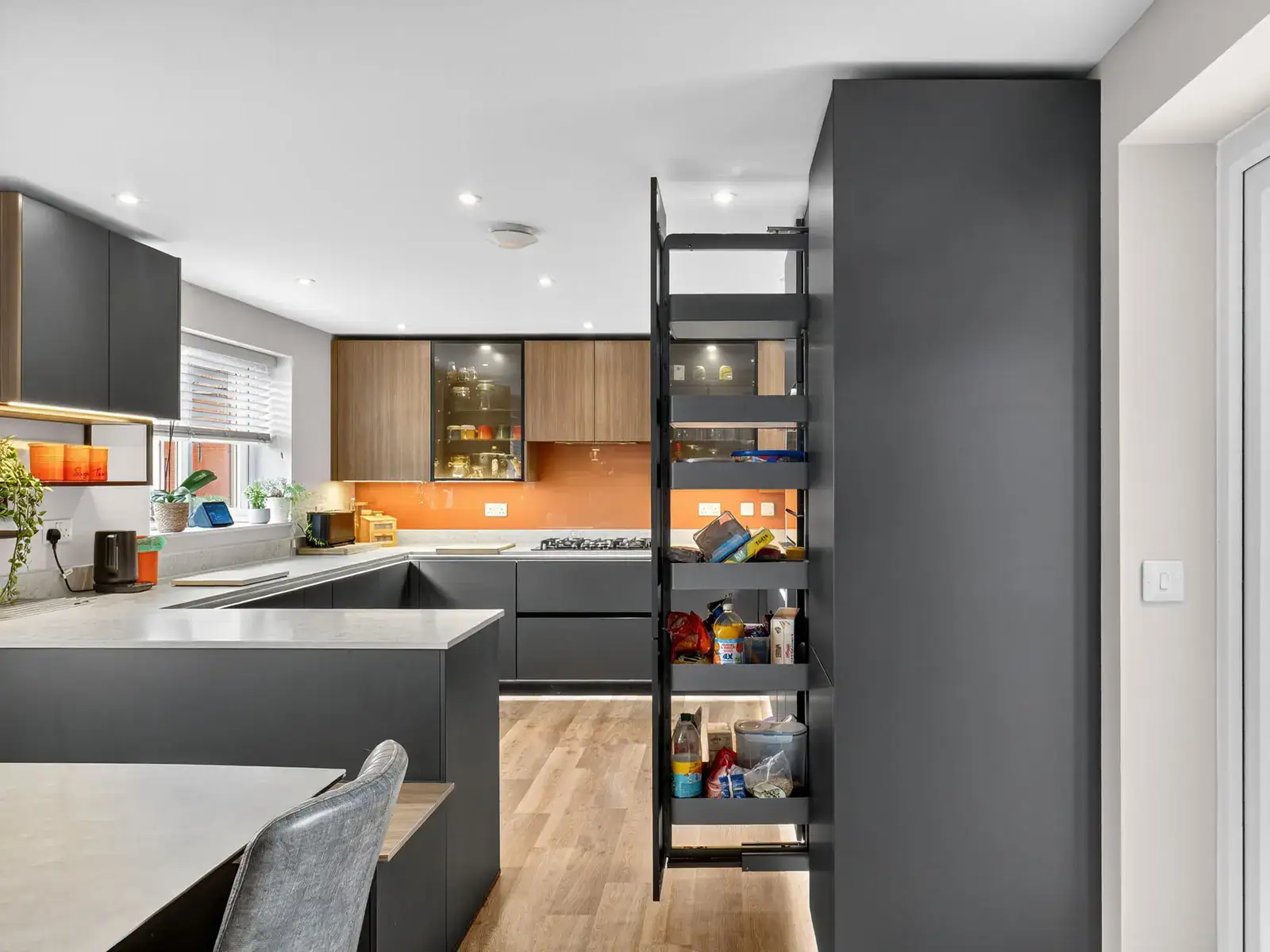 Sleek Handleless Kitchen Case Study designed and installed by House of Harmony