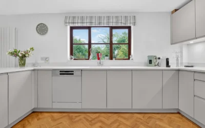 Contemporary Schuller kitchen modern Alea J-pull range