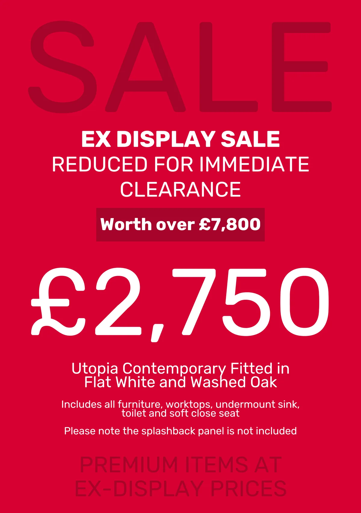 Bay 19 Sale £2,750