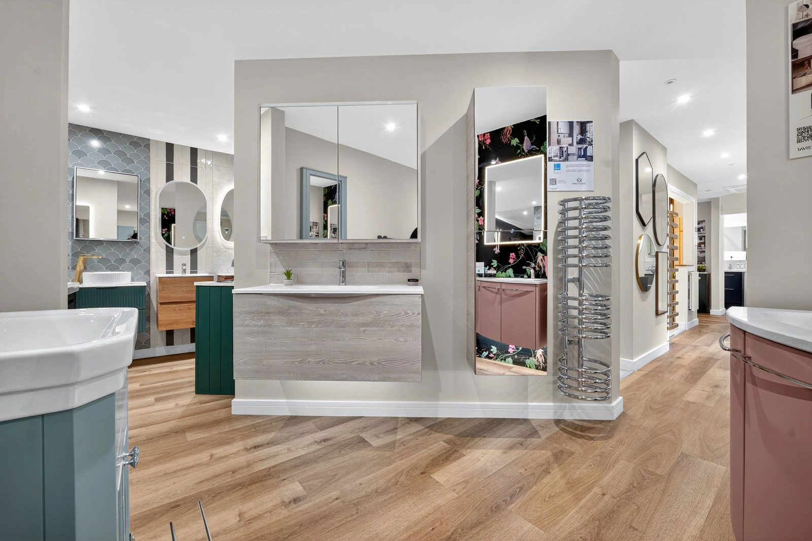 House of Harmony bathroom showroom displays