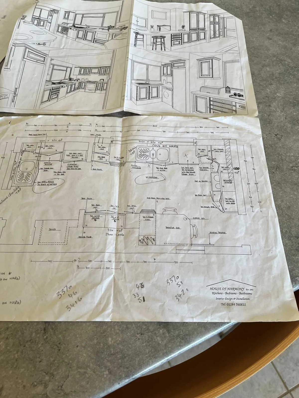 Photo plans oldest kitchen entry