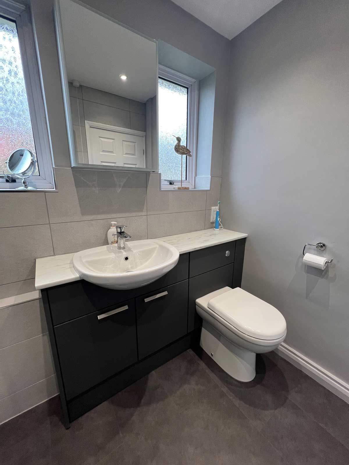 Bathroom in Bury St Edmunds, Suffolk designed and installed by House of Harmony