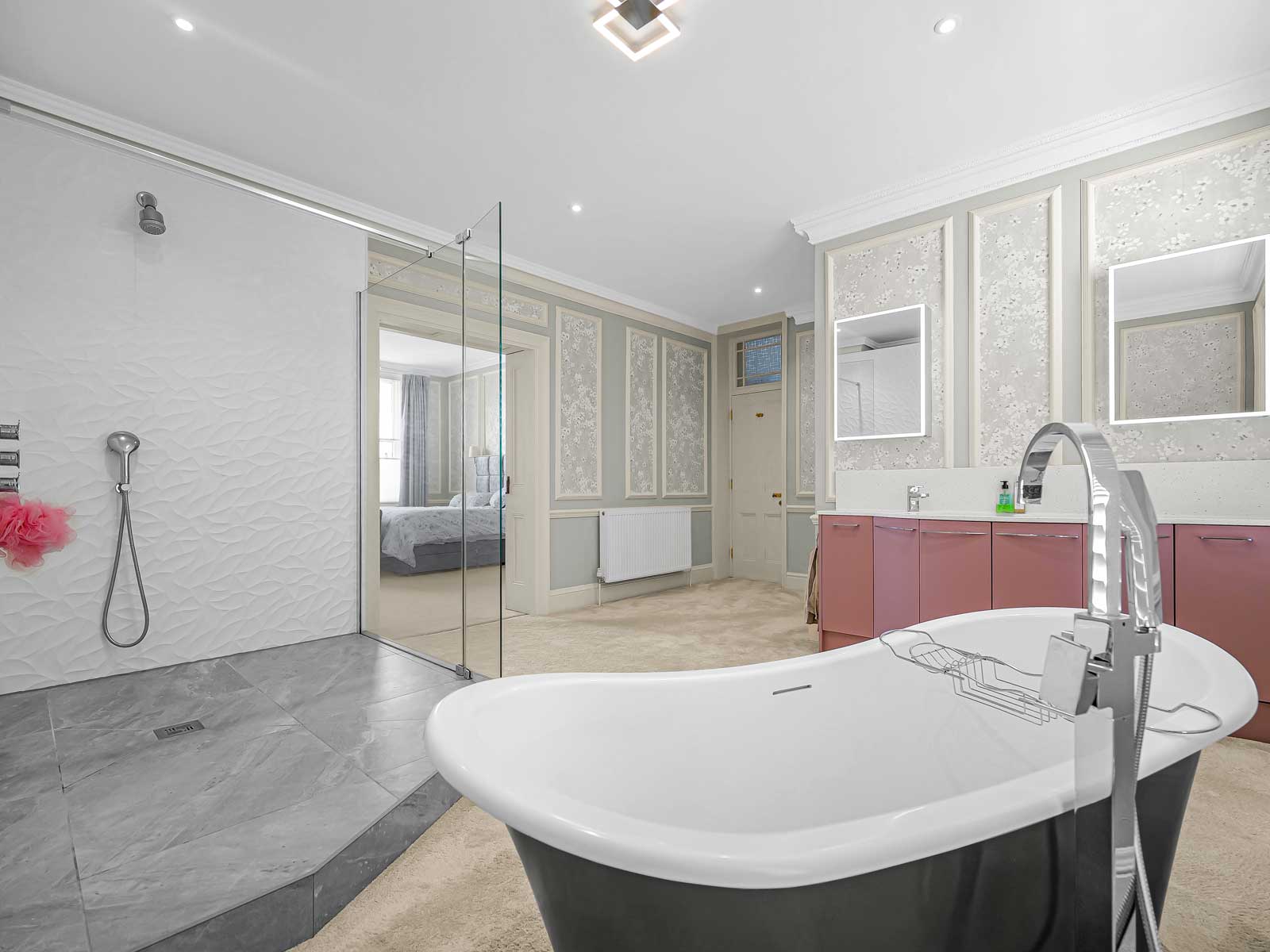 Bathroom in Bury St Edmunds, Suffolk designed and installed by House of Harmony