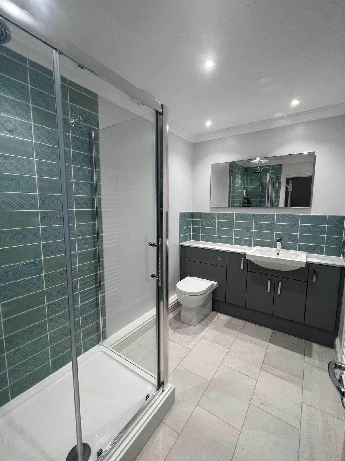 Bathroom in Bury St Edmunds, Suffolk designed and installed by House of Harmony