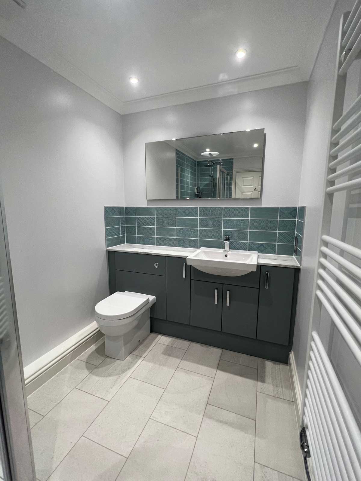 Bathroom in Bury St Edmunds, Suffolk designed and installed by House of Harmony