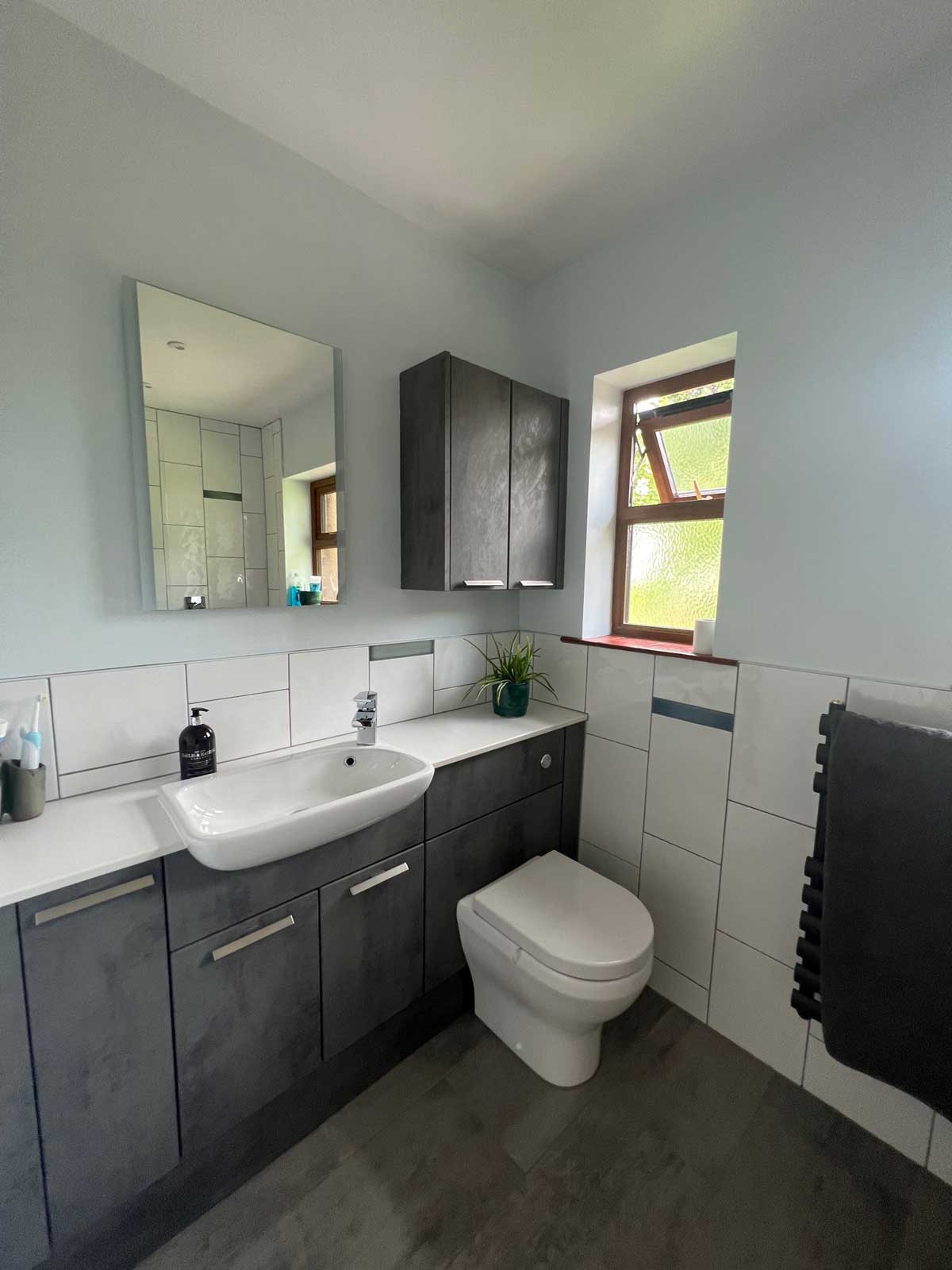Bathroom in Bury St Edmunds, Suffolk designed and installed by House of Harmony