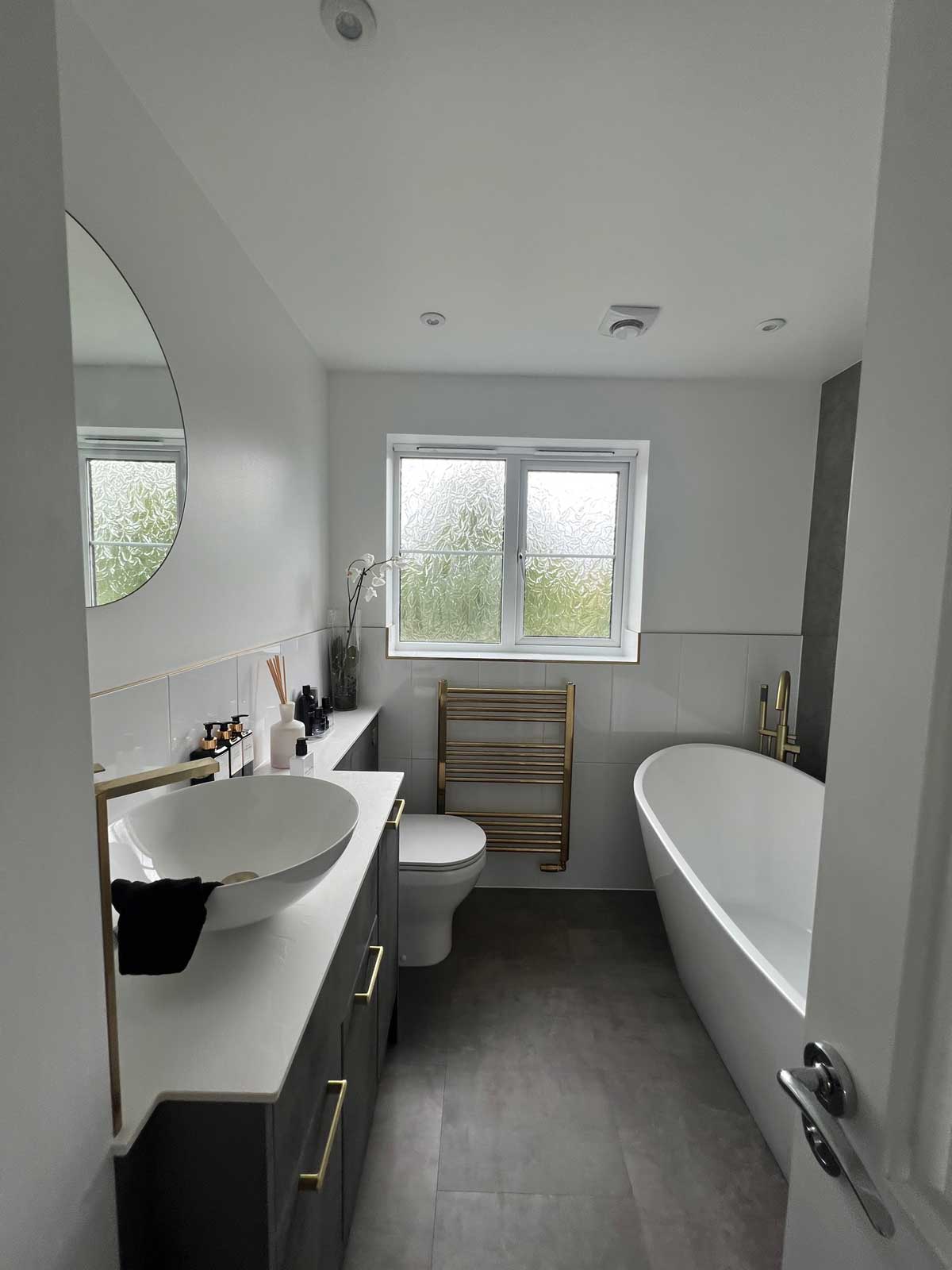 Bathroom in Bury St Edmunds, Suffolk designed and installed by House of Harmony