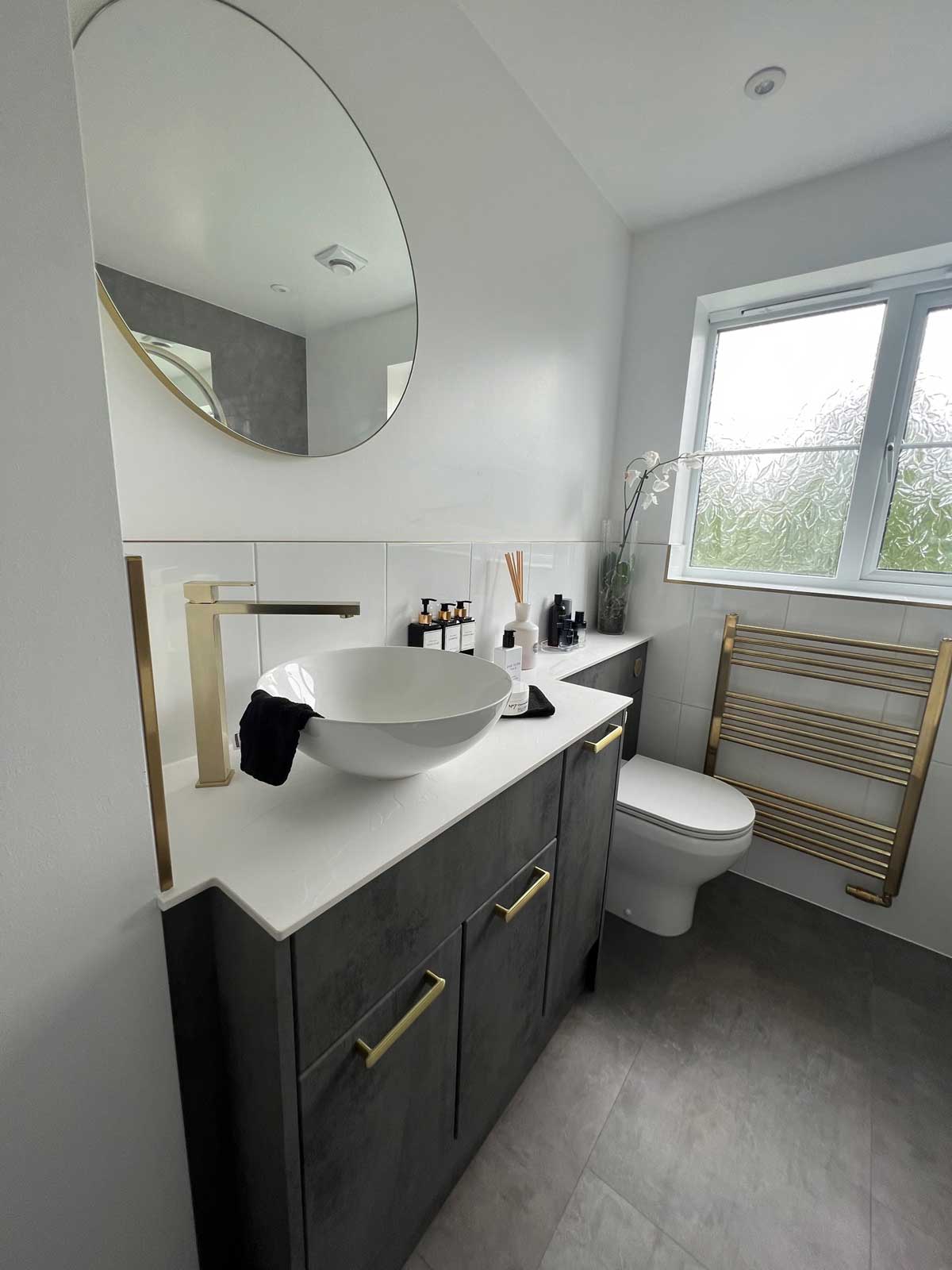 Bathroom in Bury St Edmunds, Suffolk designed and installed by House of Harmony