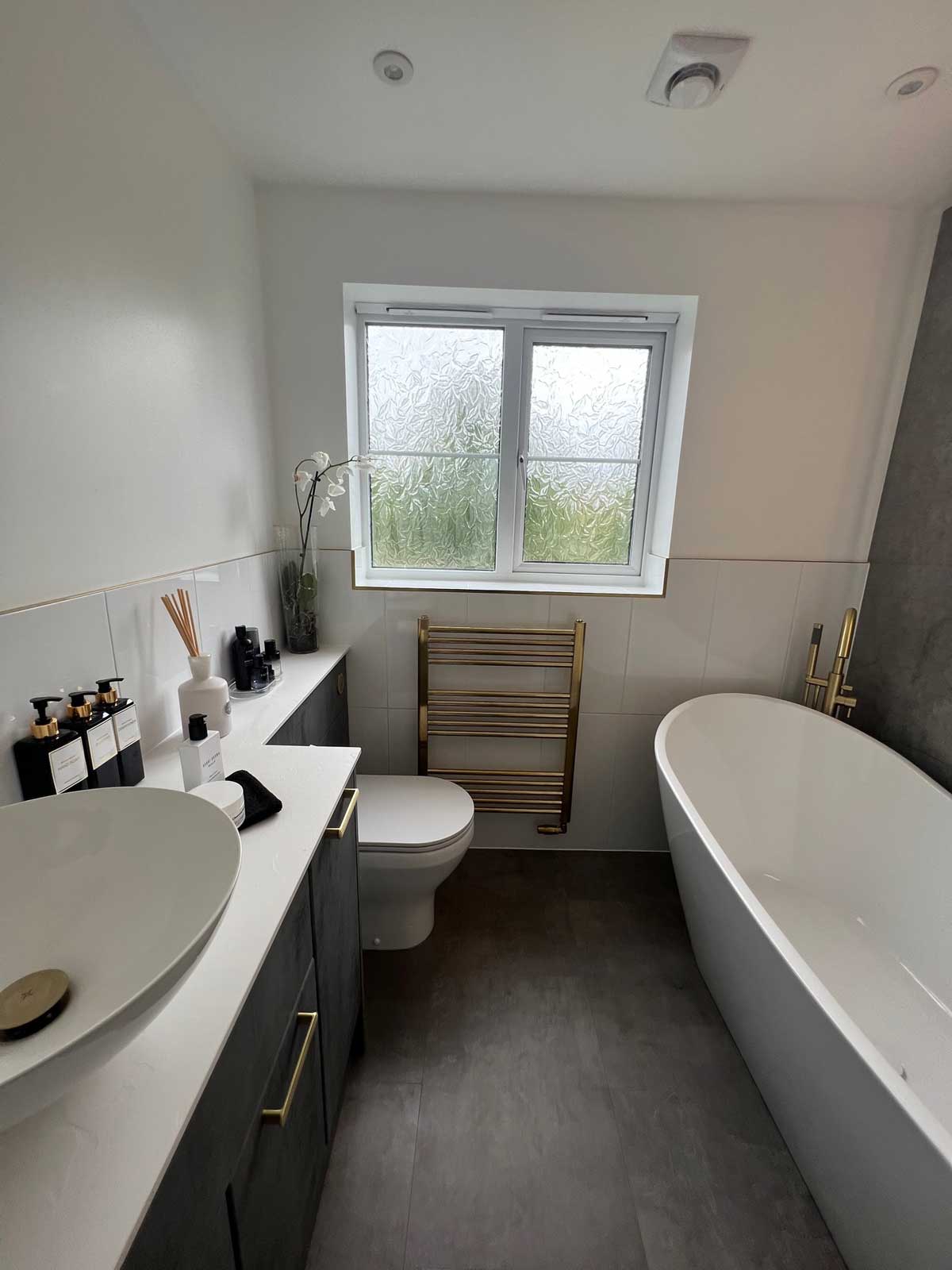 Bathroom in Bury St Edmunds, Suffolk designed and installed by House of Harmony