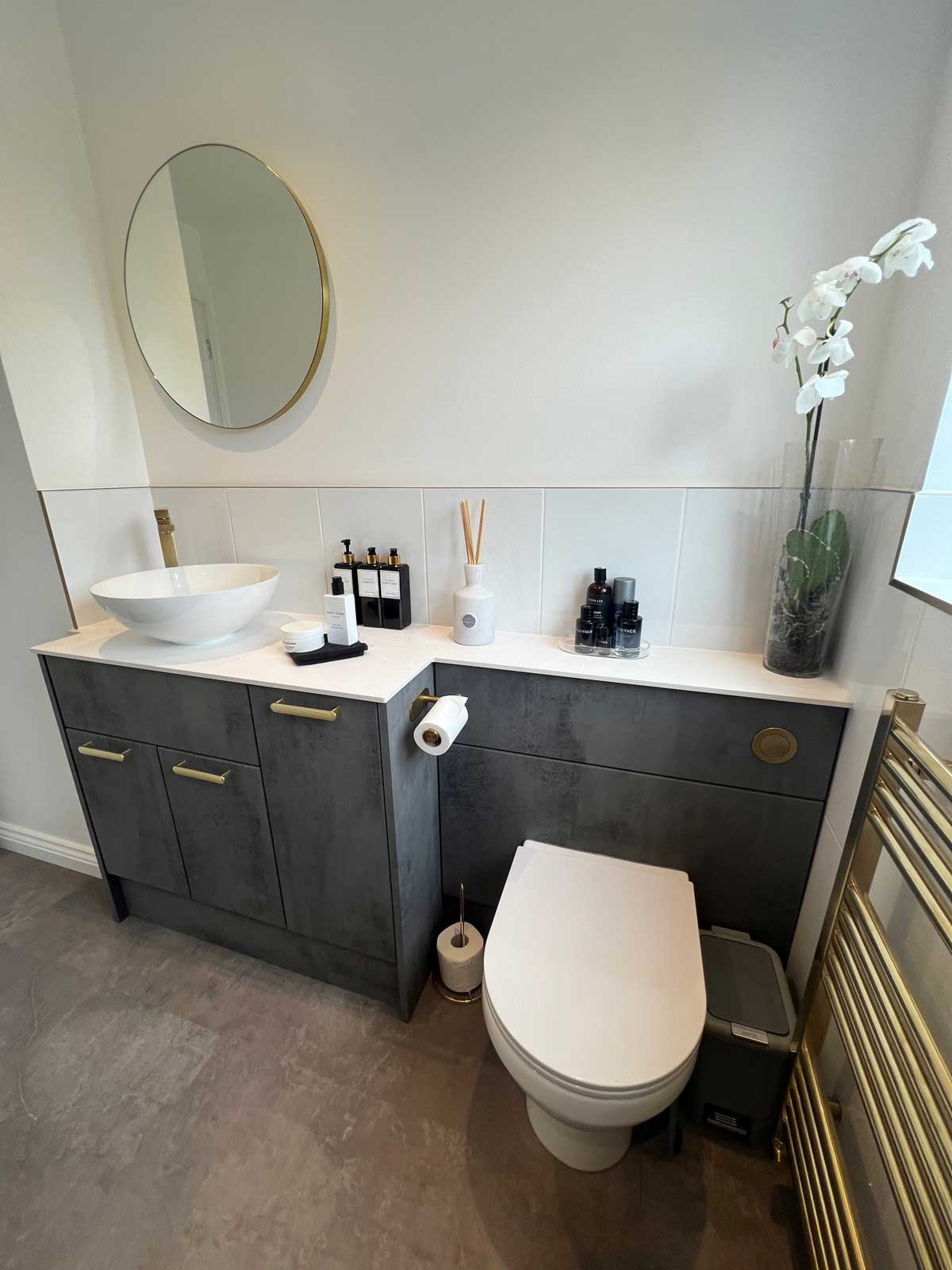 Bathroom in Bury St Edmunds, Suffolk designed and installed by House of Harmony