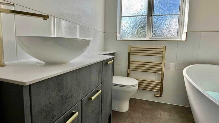 Bathroom in Bury St Edmunds, Suffolk designed and installed by House of Harmony
