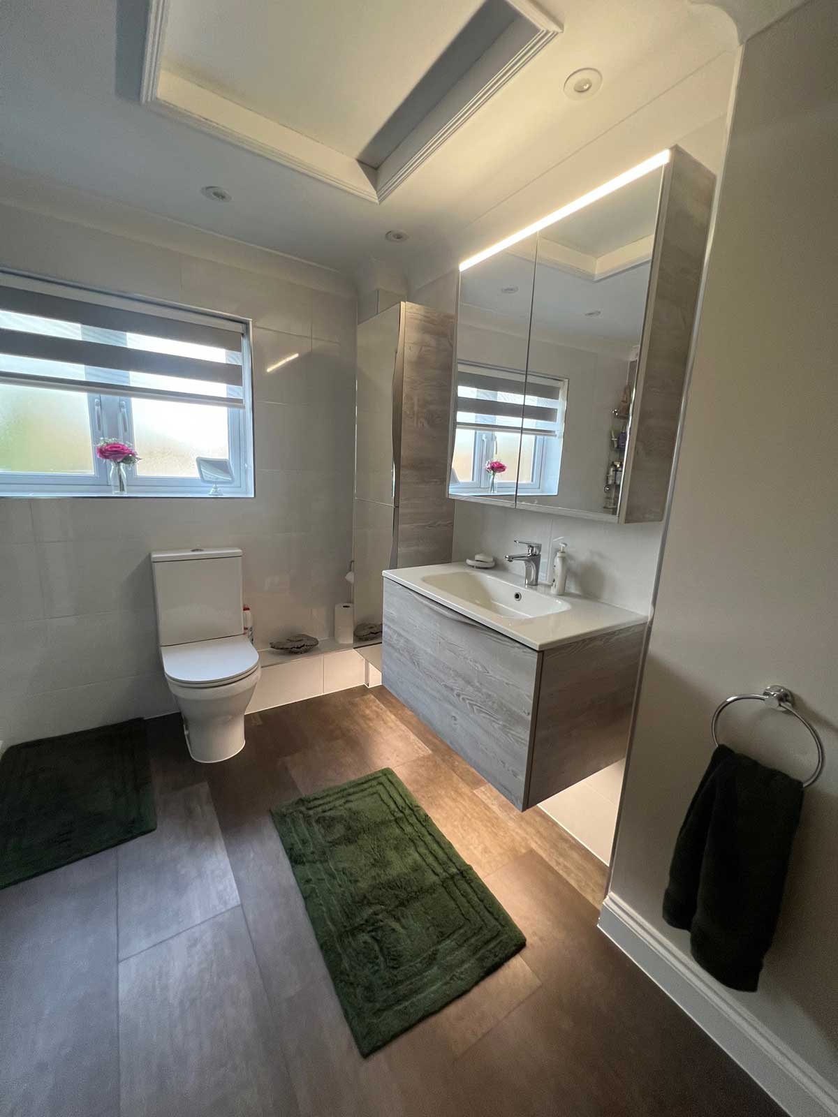 Bathroom in Bury St Edmunds, Suffolk designed and installed by House of Harmony