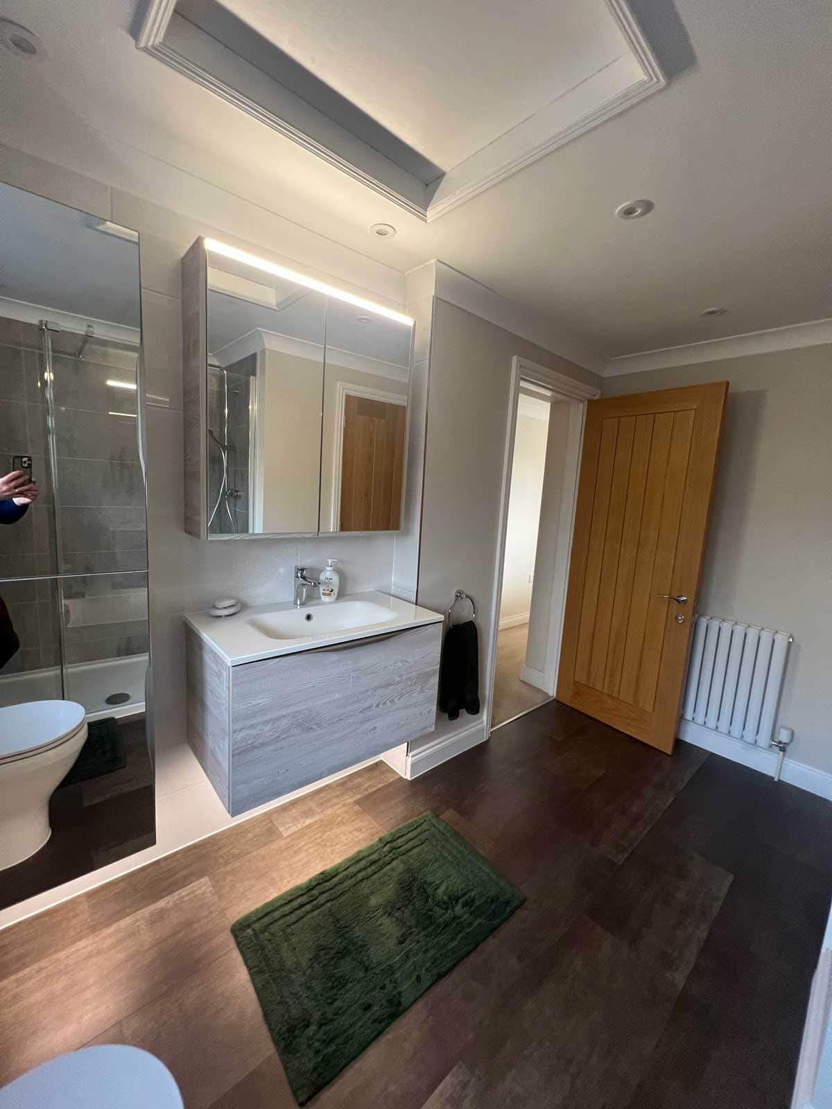 Bathroom in Bury St Edmunds, Suffolk designed and installed by House of Harmony