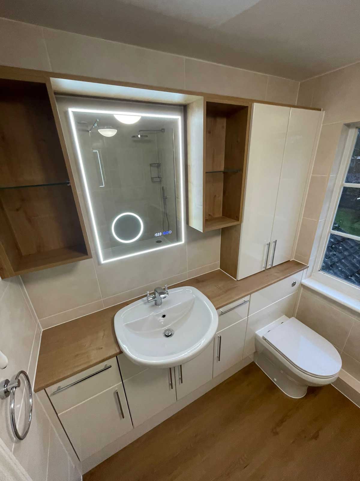 Bathroom in Bury St Edmunds, Suffolk designed and installed by House of Harmony