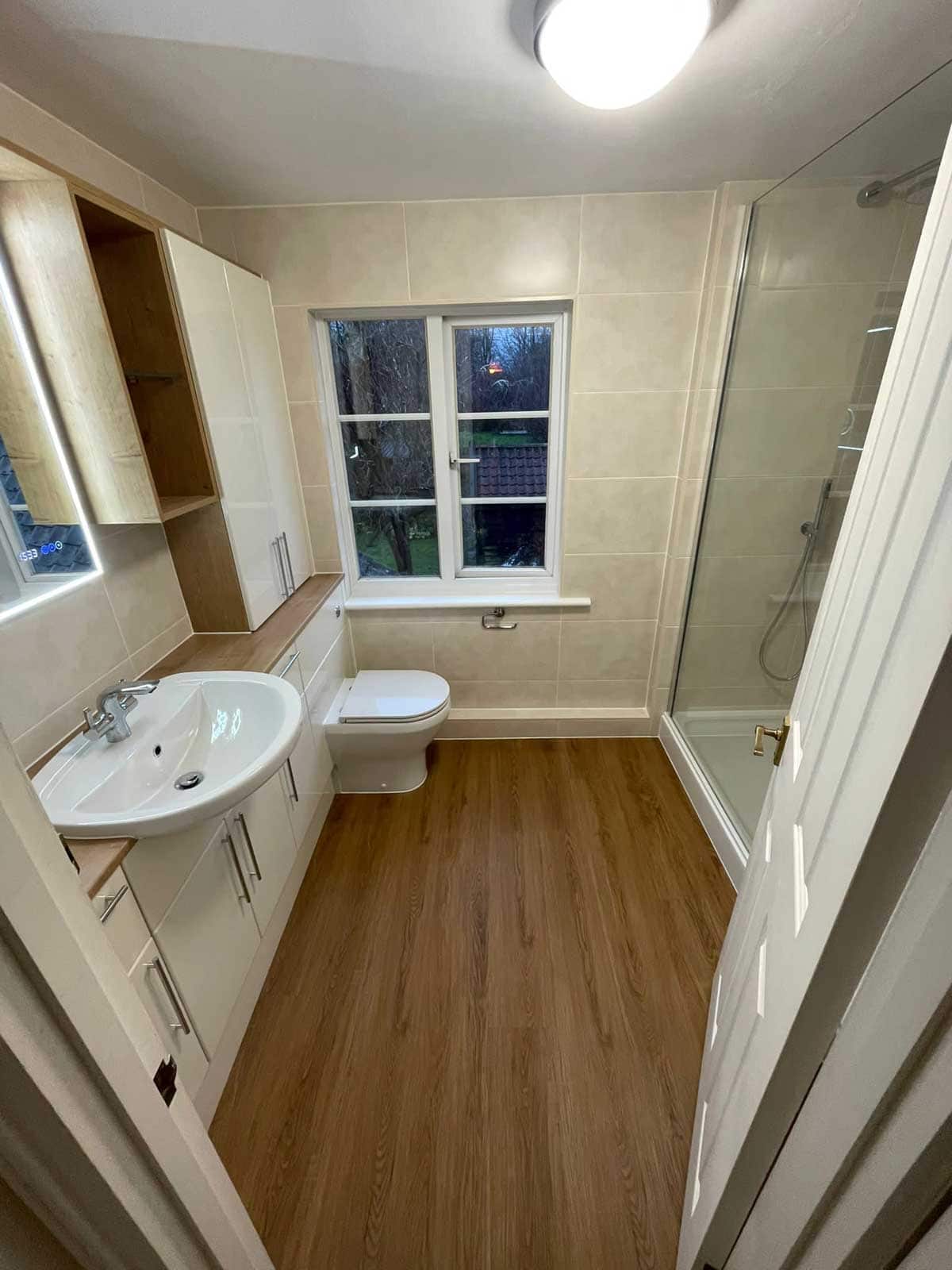 Bathroom in Bury St Edmunds, Suffolk designed and installed by House of Harmony