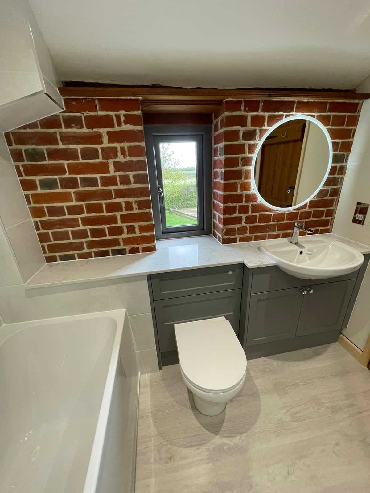 Bathroom in Bury St Edmunds, Suffolk designed and installed by House of Harmony