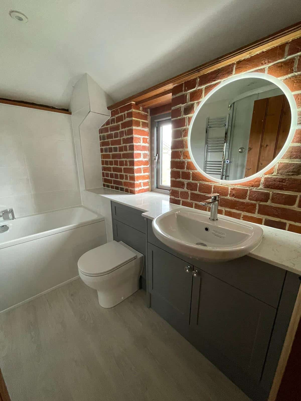 Bathroom in Bury St Edmunds, Suffolk designed and installed by House of Harmony