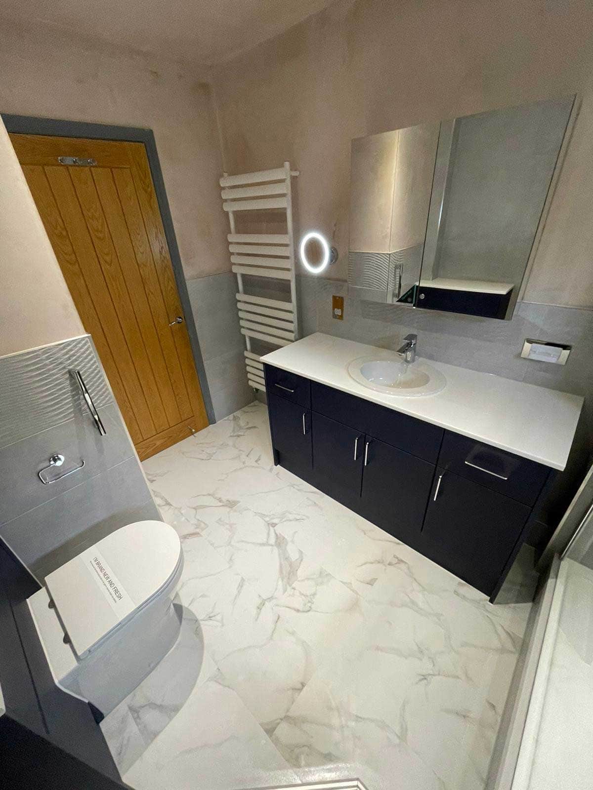 Bathroom in Bury St Edmunds, Suffolk designed and installed by House of Harmony