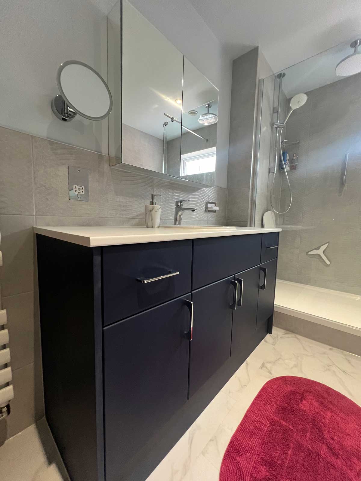 Bathroom in Bury St Edmunds, Suffolk designed and installed by House of Harmony