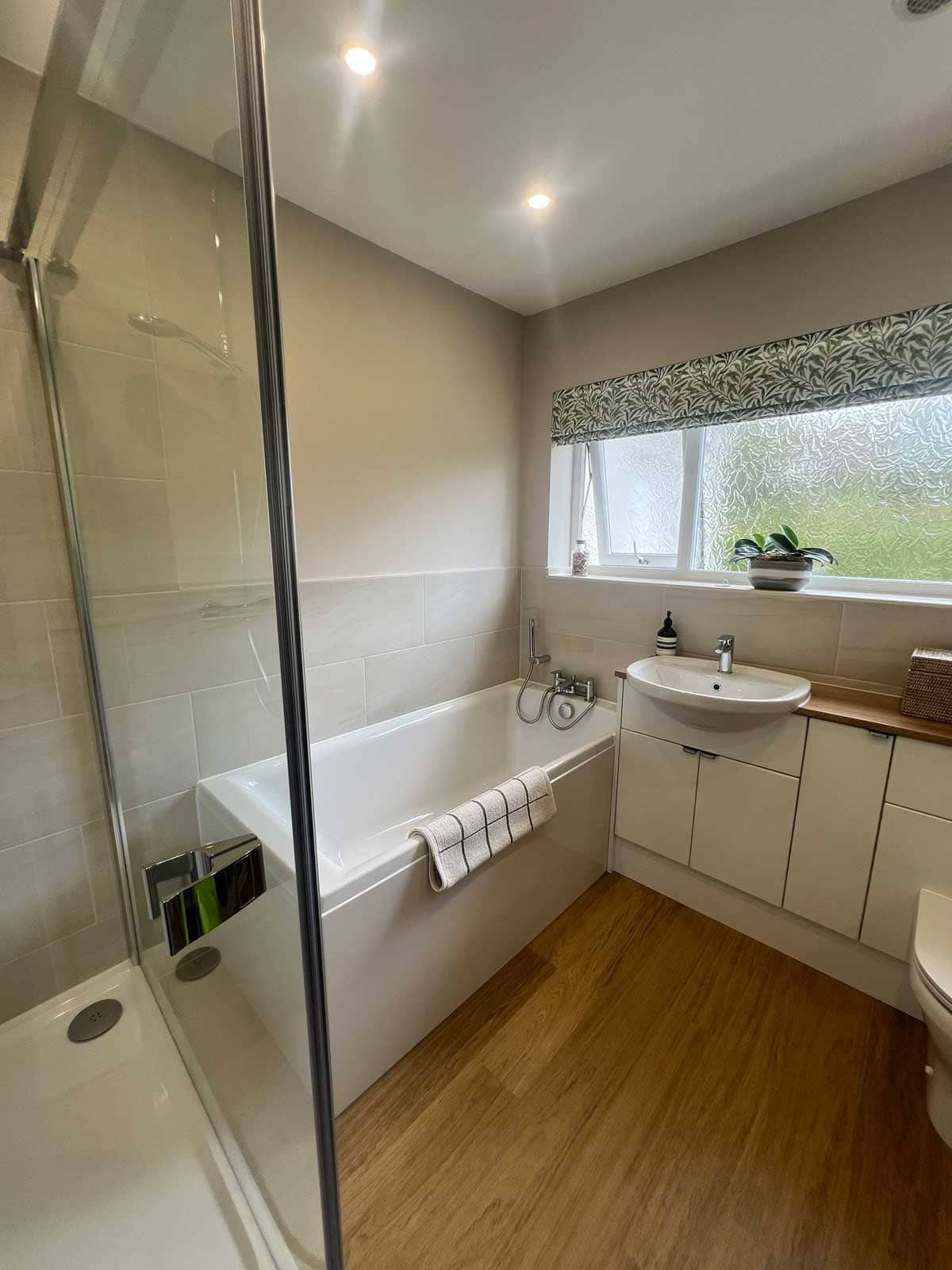 Bathroom in Bury St Edmunds, Suffolk designed and installed by House of Harmony