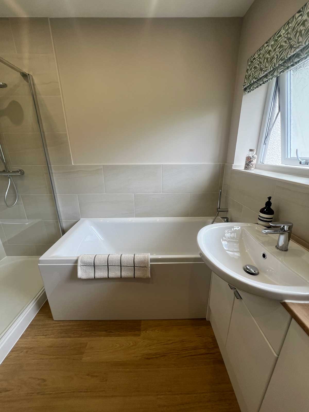 Bathroom in Bury St Edmunds, Suffolk designed and installed by House of Harmony