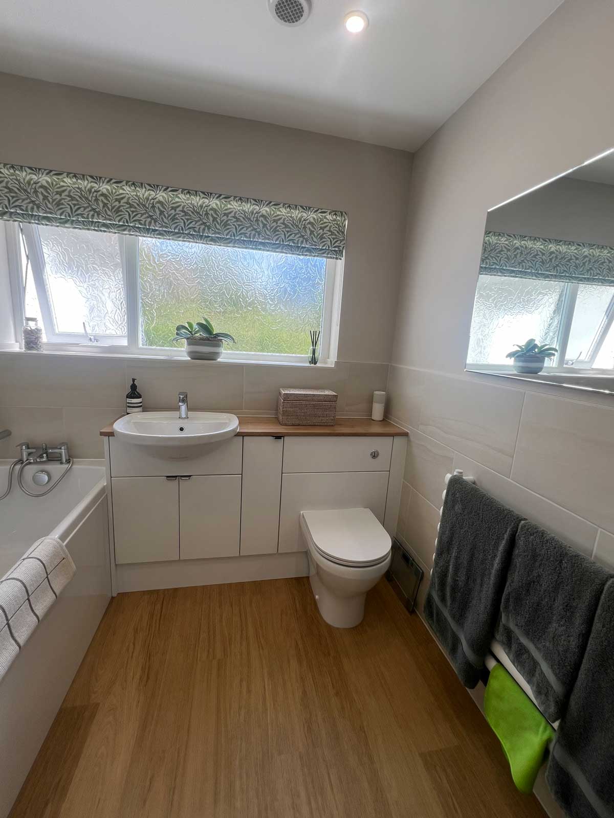 Bathroom in Bury St Edmunds, Suffolk designed and installed by House of Harmony