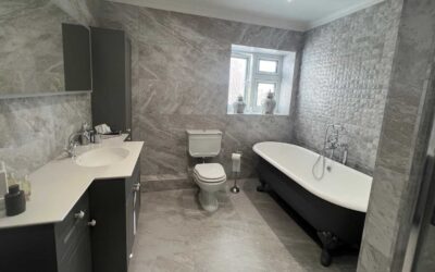 A beautiful Utopia Amelia furniture bathroom installed in Cambridge by House of Harmony