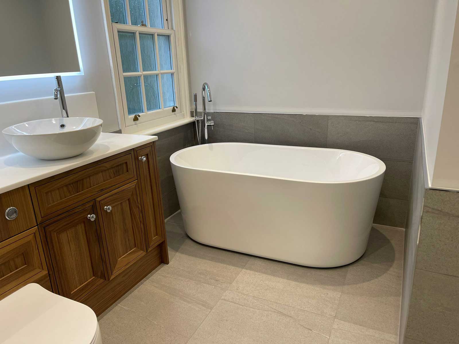 Bathroom in Cambridgeshire designed and installed by House of Harmony